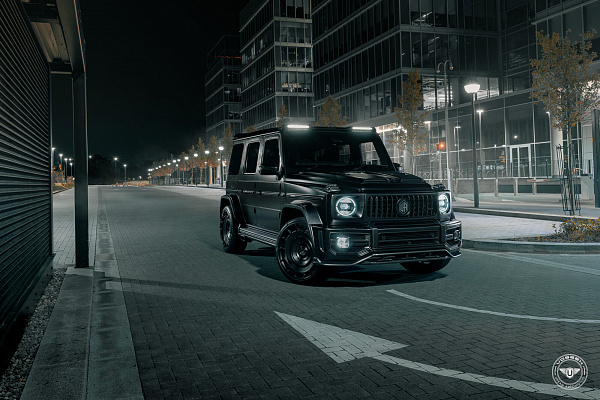 Фото дисков Vossen UV-7 Черный сатин на Mercedes-Benz G-Class III