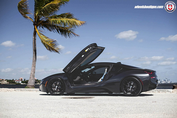 Фото дисков HRE P101 Черный сатин на BMW i8