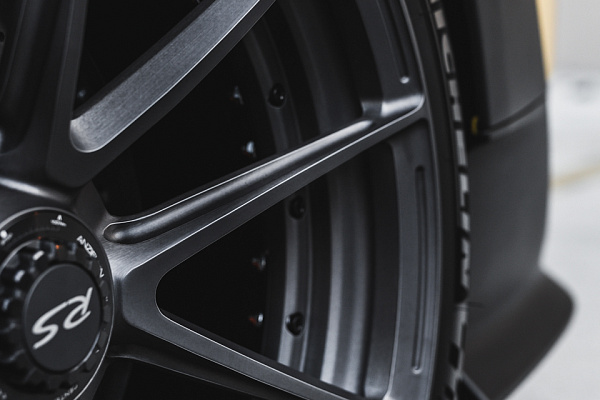 Фото дисков Brixton Forged WR3.2 Сатиновый темный лак на Porsche 911 VII