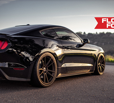 Фото дисков HRE FF04 на Ford Mustang VI