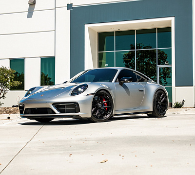 Фото дисков Brixton Forged FDE01 на Porsche 911 VIII