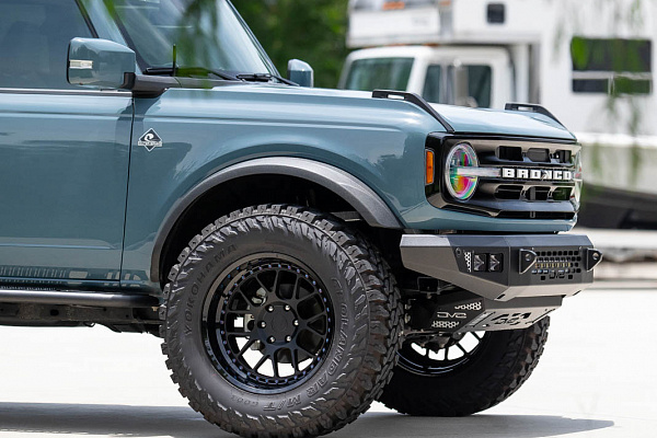 Фото дисков BC Forged LE72 // MLE72 Черный матовый на Ford Bronco