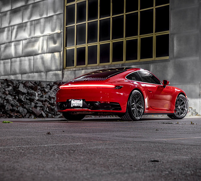 Фото дисков HRE S101SC на Porsche 911 VIII