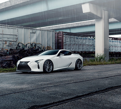 Фото дисков Anrky AN34 на Lexus LC 500