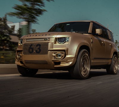 Фото дисков Vossen LC3-12 на Land Rover Defender II