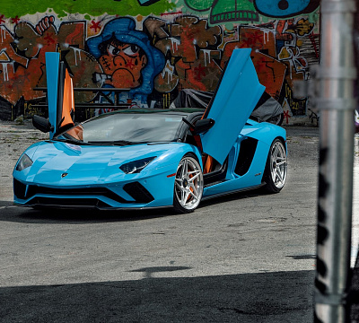 Фото дисков Anrky S3-X3 на Lamborghini Aventador