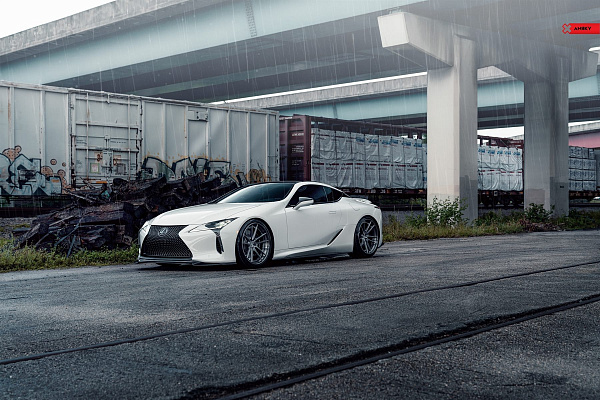 Фото дисков Anrky AN34 Глянцевый темный лак на Lexus LC 500