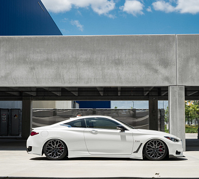 Фото дисков Vossen HF-2 на Infiniti Q60 II