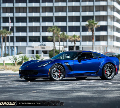 Фото дисков BC Forged TD01 на Chevrolet Corvette C7