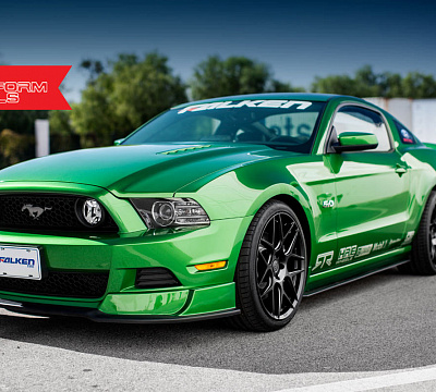 Фото дисков HRE FF01 на Ford Mustang V