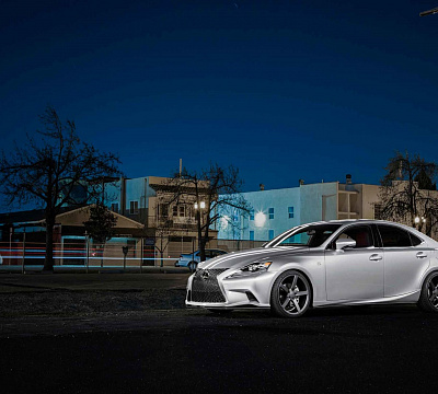 Фото дисков Vossen CV3 на Lexus IS II