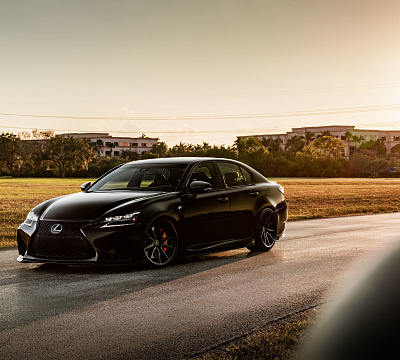 Фото дисков Vossen HF-3 на Lexus GS IV