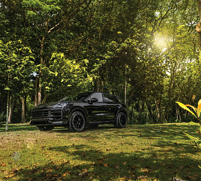 Фото дисков Brixton Forged PF13-RS Aerotech на Porsche Cayenne III