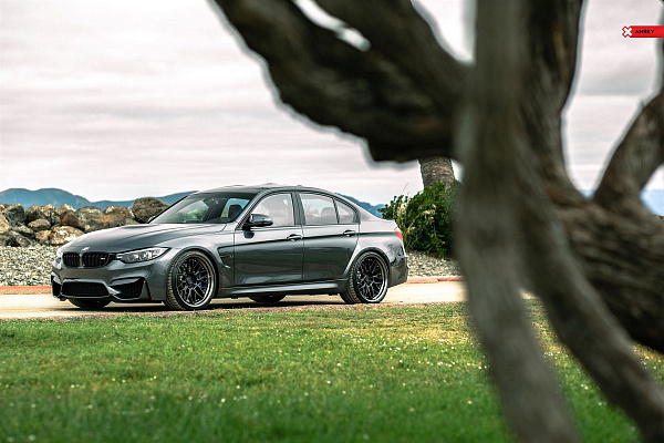 Фото дисков Anrky RS1 Черный сатин на BMW 3/M3 (F3x/F80)