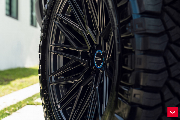 Фото дисков Vossen HF6-5 Черный сатин на Ram 1500 V