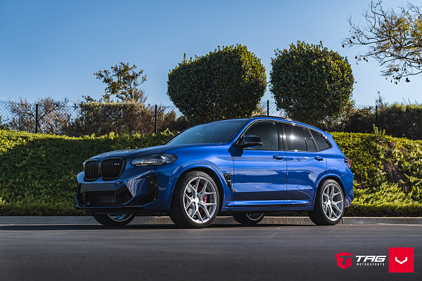 Фото дисков Vossen HF-5 Серебро на BMW X3/X3 M (G01/F97)