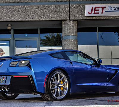 Фото дисков HRE P101 на Chevrolet Corvette C7