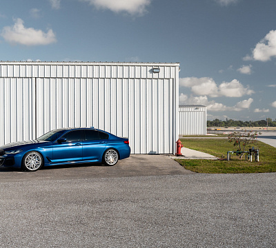 Фото дисков Vossen HF-7 на BMW 5/M5 (G30/F90)