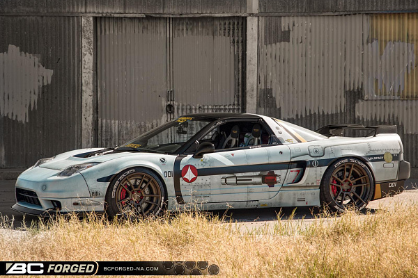 Фото дисков BC Forged HCA163 Сатиновая бронза на Acura NSX I