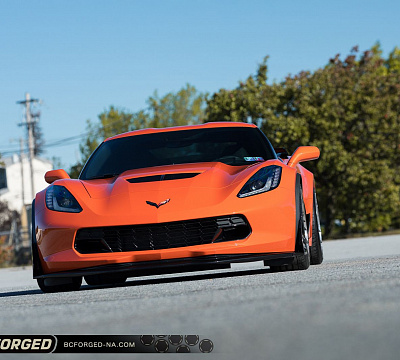 Фото дисков BC Forged HCA383 на Chevrolet Corvette C7