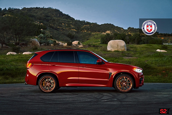 Фото дисков HRE S204H Сатиновая темная медь на BMW X5/X5 M (F15/F85)