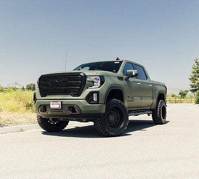 Фото дисков Black Rhino ARSENAL на GMC Sierra IV