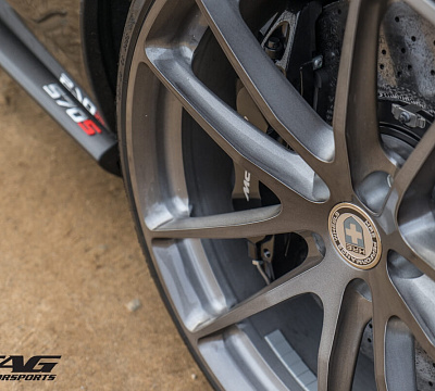 Фото дисков HRE P104 на McLaren 570S