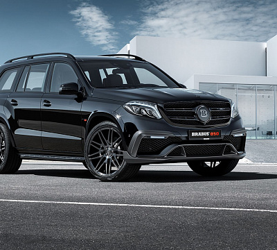 Фото дисков BRABUS Monoblock F (Platinum Edition) на Mercedes-Benz GLS (X166)