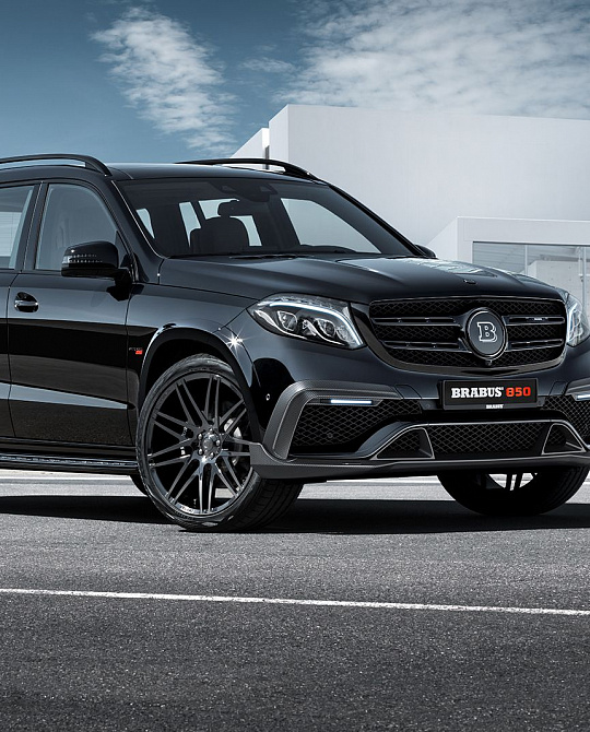 Фото дисков Monoblock F (Platinum Edition) Черный глянец на Mercedes-Benz GLS (X166)