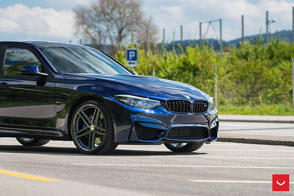 Фото дисков Vossen VFS-5 Глянцевый графит на BMW 3/M3 (F3x/F80)