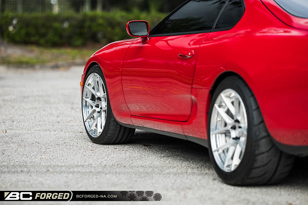 Фото дисков BC Forged HCA381 Глянцевый лак на Toyota Supra A80