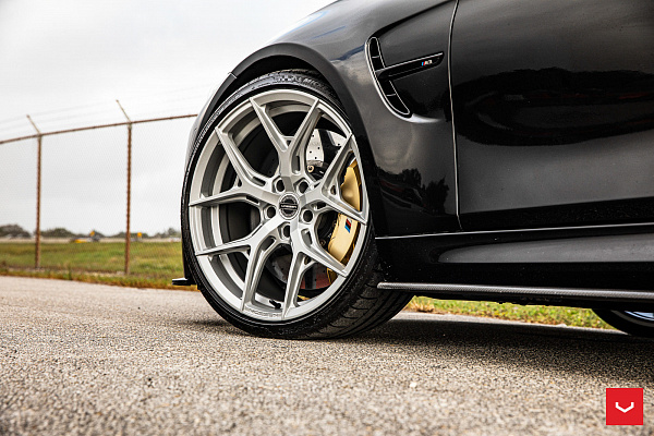 Фото дисков Vossen HF-5 Серебро на BMW 3/M3 (F3x/F80)