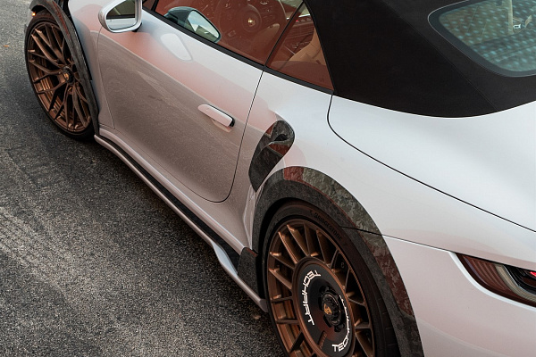 Фото дисков Anrky AN20 Aerosport Сатиновая бронза на Porsche 911 VIII