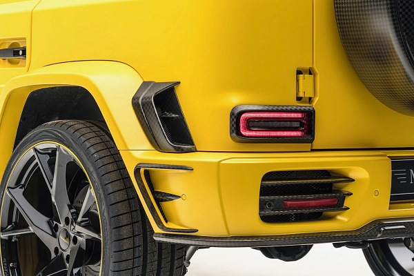 Фото дисков Mansory YN.5 Черный глянец на Mercedes-Benz G-Class III
