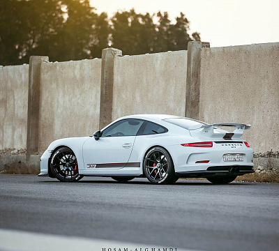 Фото дисков HRE P101 на Porsche 911 VII