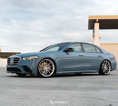 Фото дисков Anrky S1-X5 на Mercedes-Benz S-Class (W222, C217)
