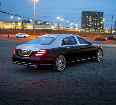 Фото дисков Vossen S17-13 на Mercedes-Benz S-Class (W222, C217)