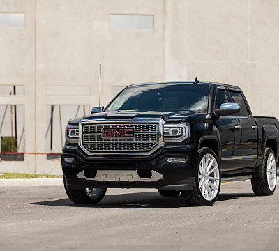 Фото дисков Vossen HF6-1 на GMC Sierra III