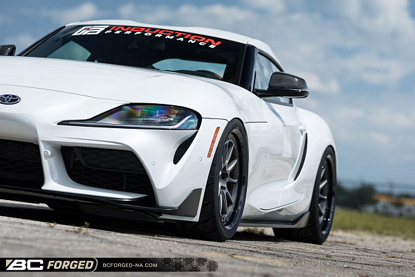 Фото дисков BC Forged LE10 // MLE10 Матовый графит на Toyota Supra A90