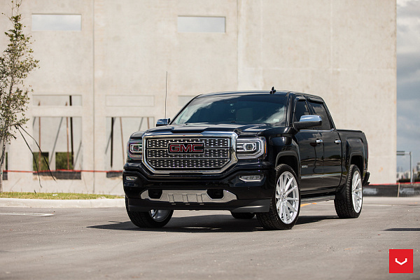 Фото дисков Vossen HF6-1 Серебро на GMC Sierra III