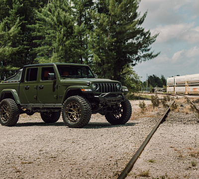 Фото дисков Vossen HFX-1 (5-Lug) на Jeep Gladiator II (JT)