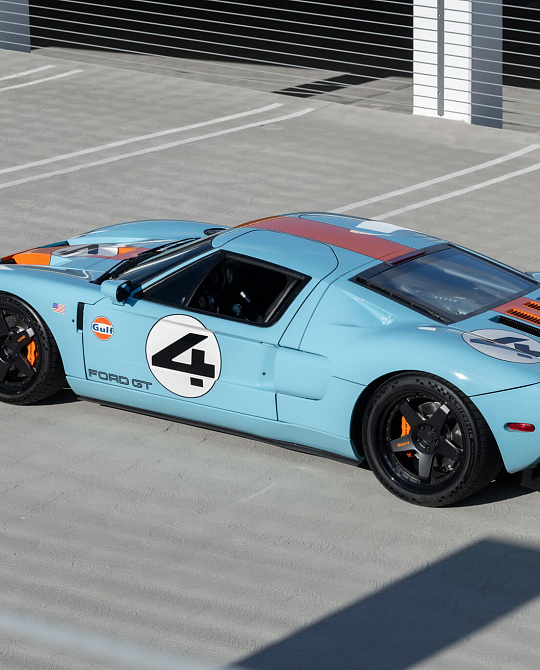 Фото дисков C105 Черный сатин на Ford GT I