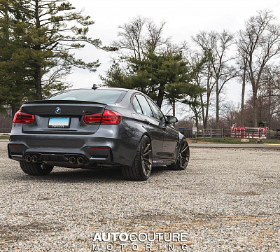 Фото дисков HRE P104 на BMW 3/M3 (F3x/F80)