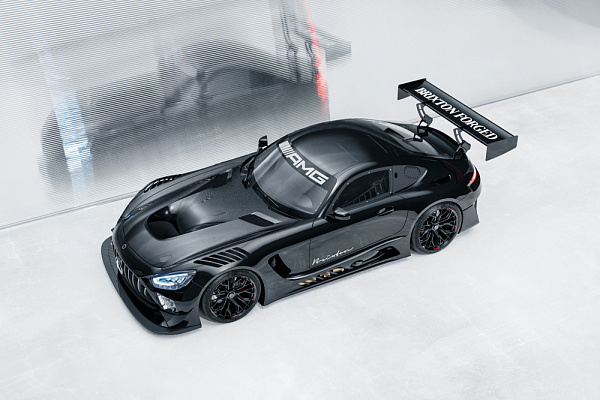 Фото дисков Brixton Forged PF10-RS Черный глянец на Mercedes-Benz AMG GT I