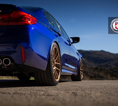 Фото дисков HRE RC104 на BMW 5/M5 (G30/F90)