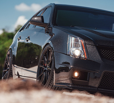 Фото дисков Vossen HF-3 на Cadillac CTS II