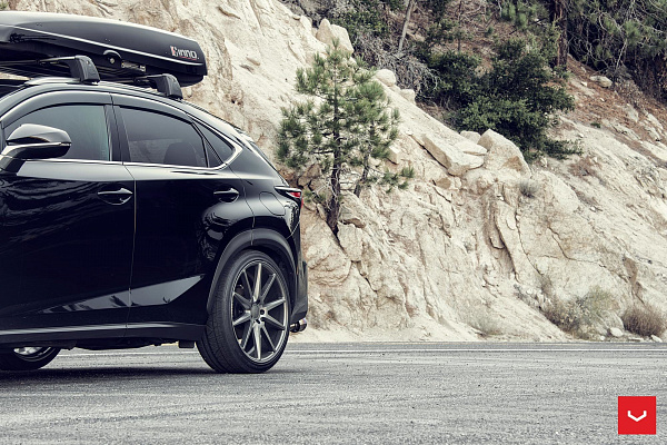 Фото дисков Vossen VFS-1 Сатиновый графит на Lexus NX I