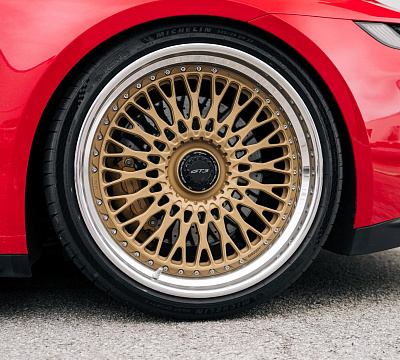 Фото дисков Brixton Forged TR20 на Porsche 911 VIII