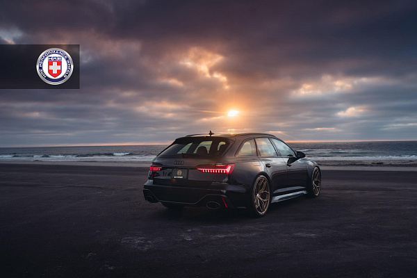 Фото дисков HRE P111SC Сатиновая бронза на Audi A/RS 6 (C8)