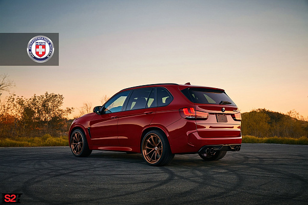 Фото дисков HRE S204H Сатиновая темная медь на BMW X5/X5 M (F15/F85)